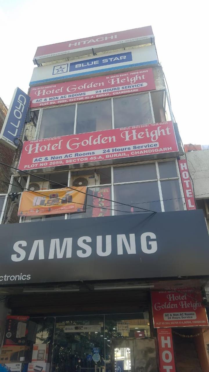 Hotel Golden Height Chandīgarh Eksteriør bilde